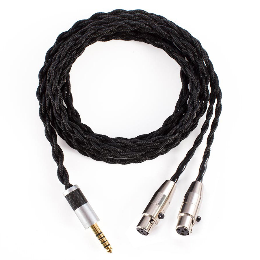 Custom Litz Cable Balanced 4.4mm 2x 4-pin mini XLR