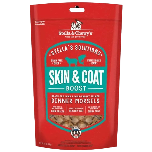 's Solutions for Dogs Skin & Coat Boost Freeze-Dried Raw Dinner Morsels 13oz
